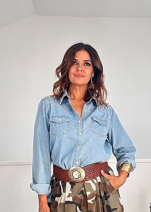 Brazalete ajustable hilos metálicos