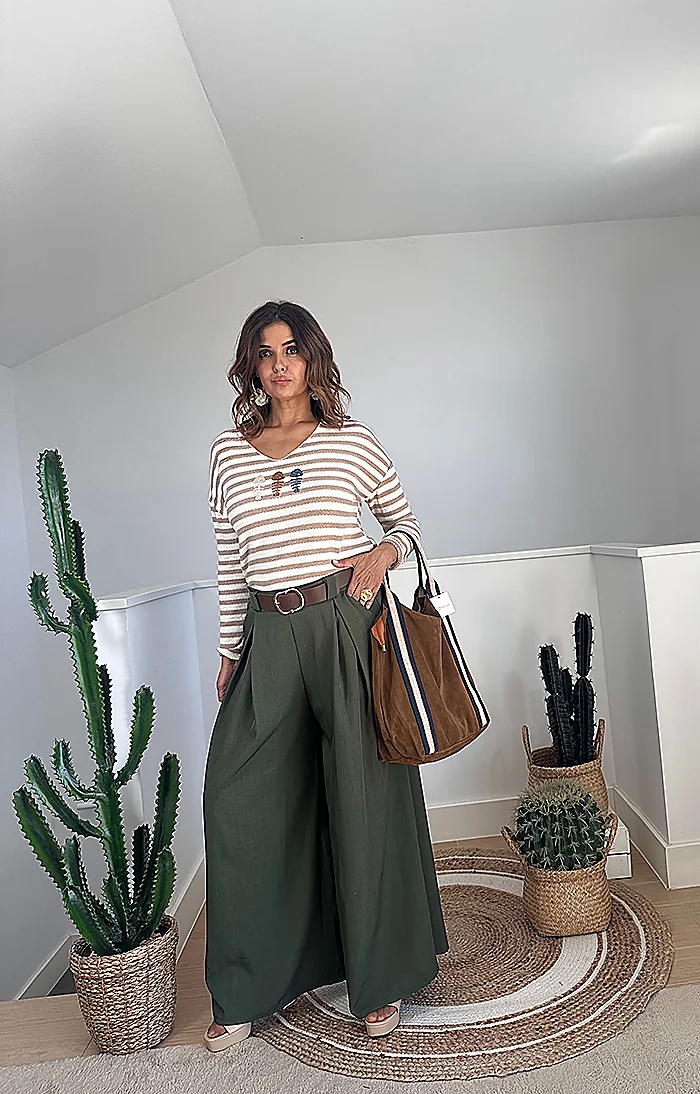 Camiseta rayas raspas