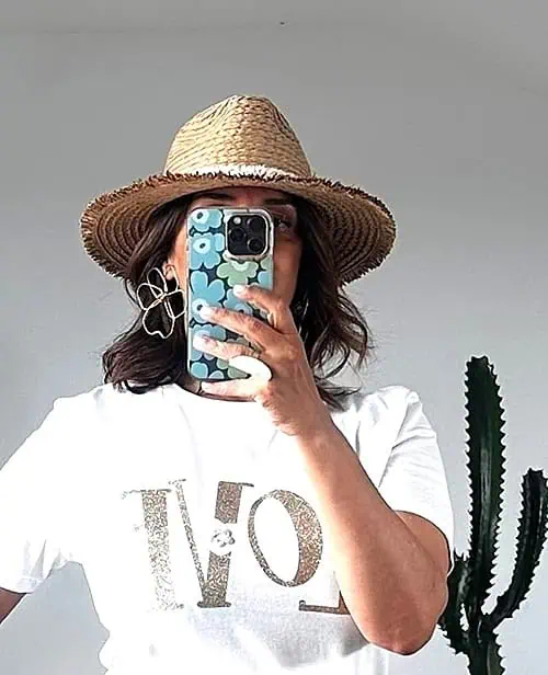 Pendientes flor grande acero