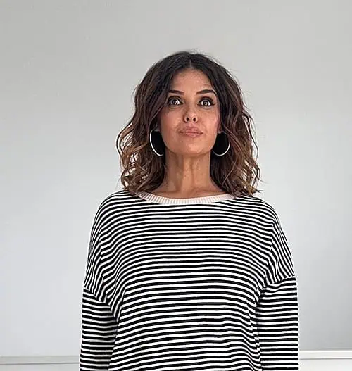 Pendientes aro fino esmaltado 5cm