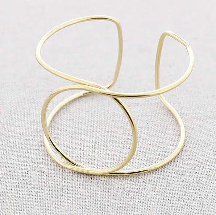 Brazalete mínimal círculo