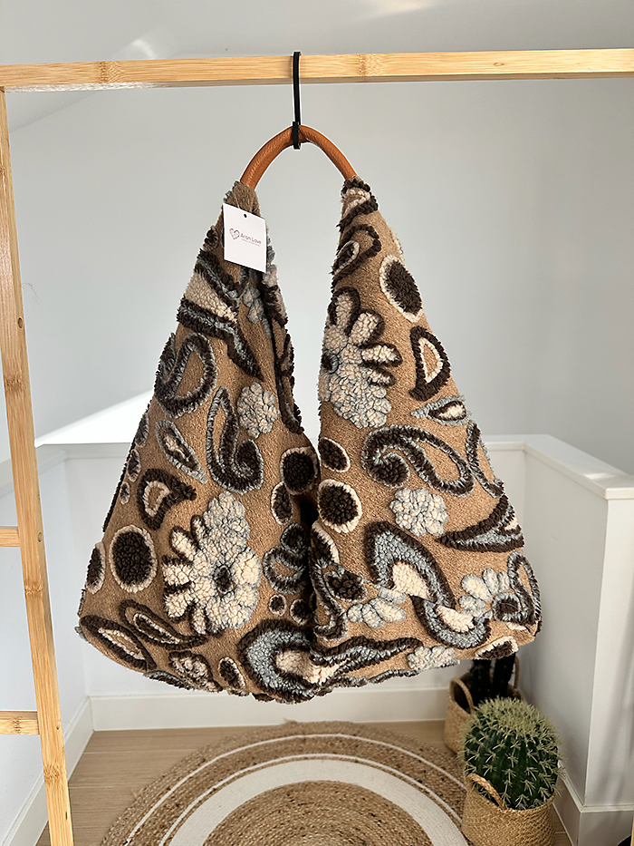 Bolso boho gondola estampado