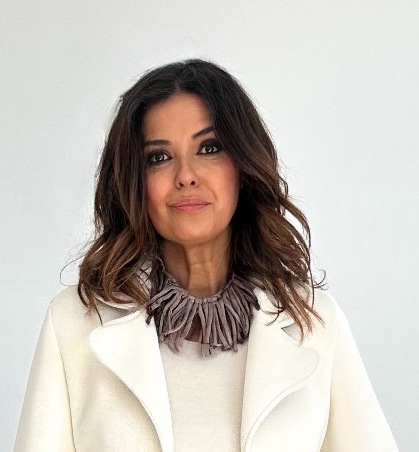 Gargantilla flecos satinada