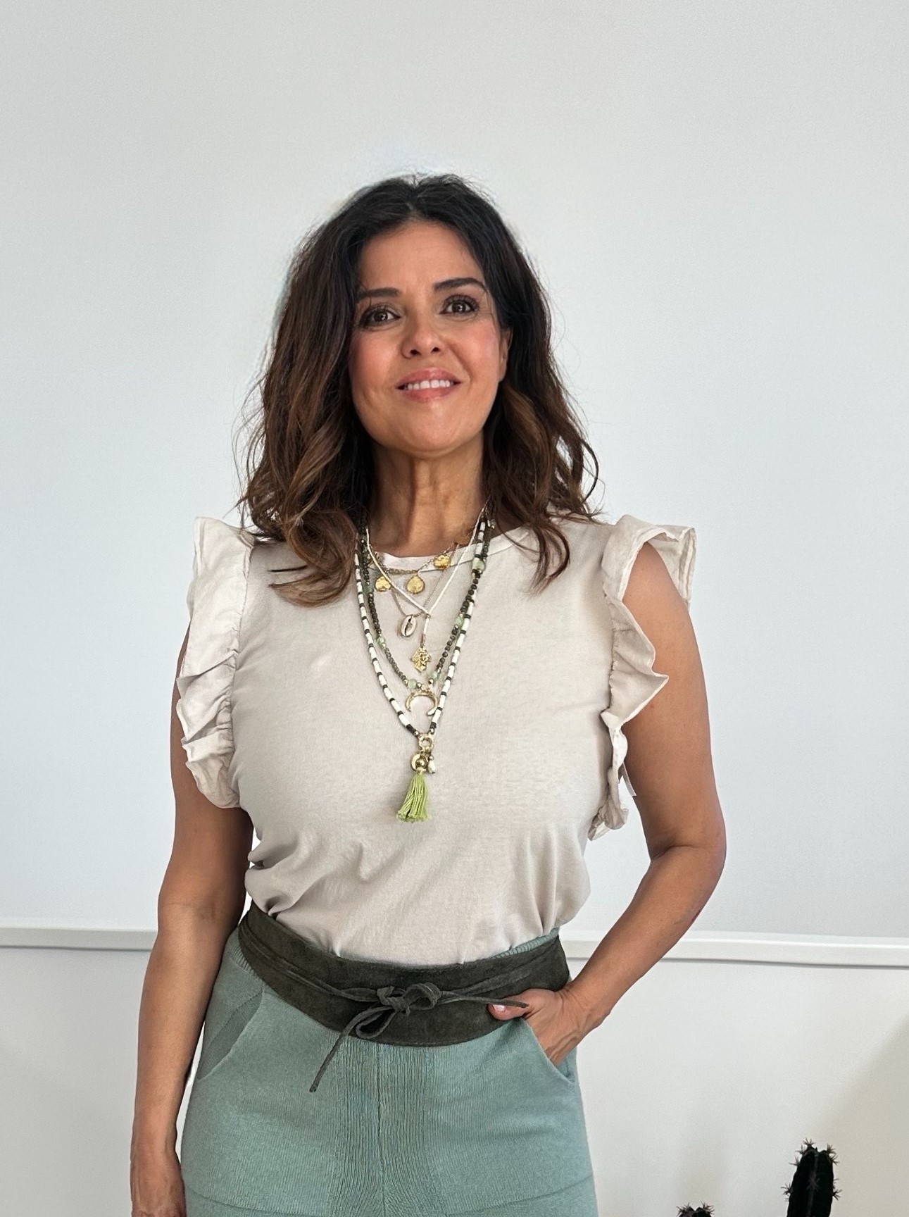 Collar multi Boho Flora